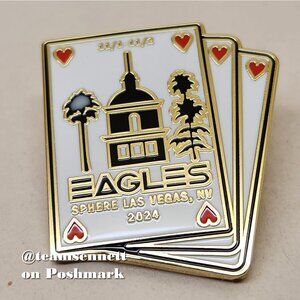 Eagles Sphere Enamel Pin / Weekend 5 / November 1-2 2024 / Playing Cards Design